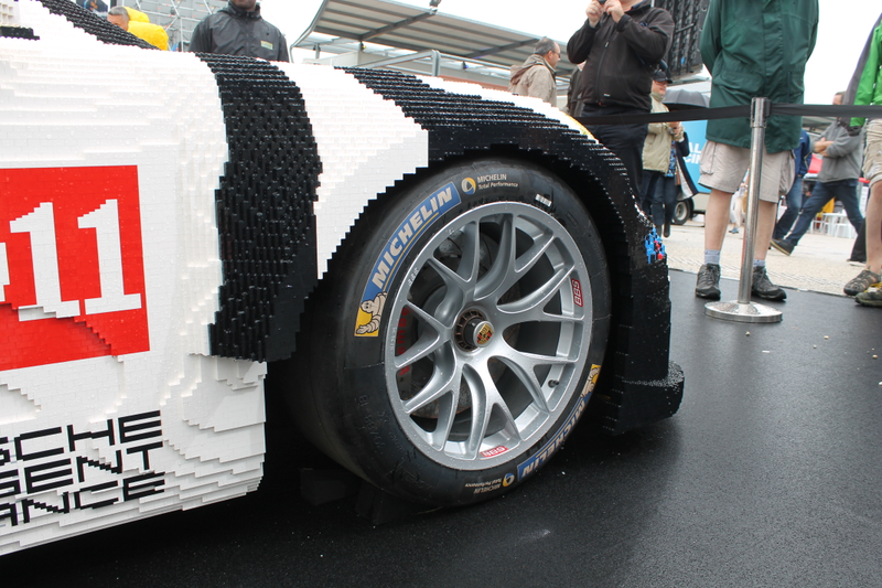 Illustration for article titled Half Of This Porsche Is Made Of Lego Bricks